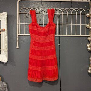Size 6 - Free People Alicia Lace Mini Dress. Like new